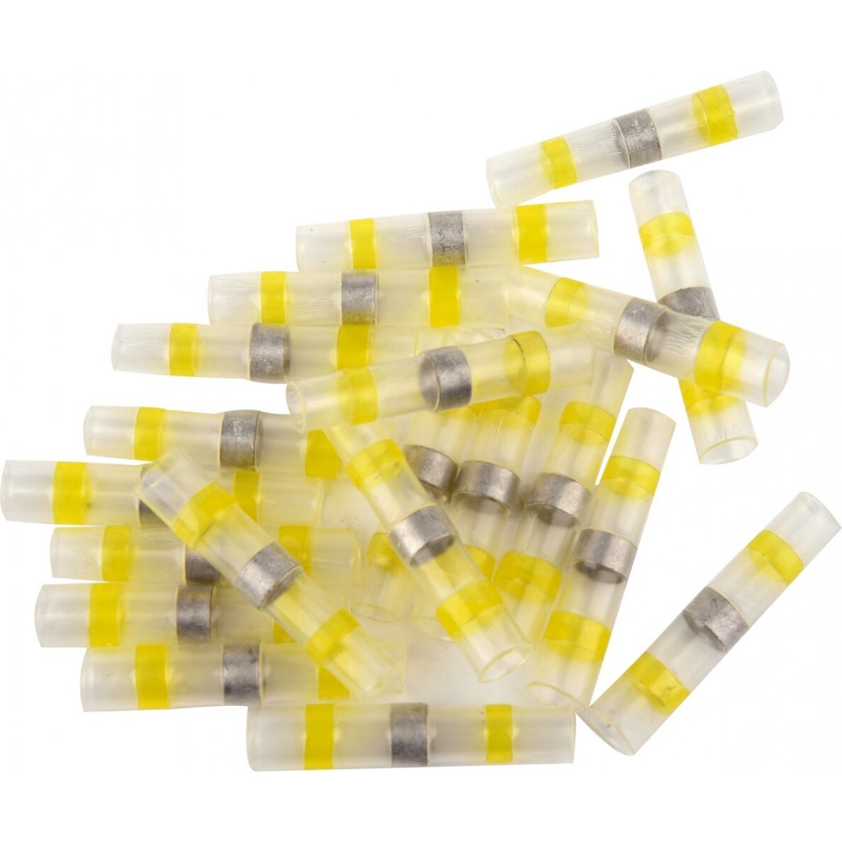 Termo gilzių / movų rinkinys | su alavu | 6 mm | 20 vnt. (YT-81443) Termo gilzių / movų rinkinys | su alavu | 6 mm | 20 vnt. (YT-81443)