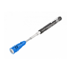 Teleskopinis magnetas laikiklis iki 2.2kg su LED -HOEGERT HT4R507 Teleskopinis magnetas laikiklis iki 2.2kg su LED -HOEGERT HT4R507