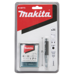 Sukimo antgalių rinkinys Makita B-48773, 26 vnt.