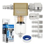 Tepalo filtras 1/4'' su antgaliais