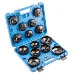 Tepalo filtro galvutės 14dalių HOGERT HT8G306 Tepalo filtro galvutės 14dalių HOGERT HT8G306