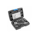 Terkšlinis veržliaraktis su galvutėm ir antgaliais, HOGERT HT1R491 Terkšlinis veržliaraktis su galvutėm ir antgaliais, HOGERT HT1R491