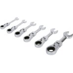 Terkšlinių patrumpintų raktų rinkinys | su perjungimu | šarnyriniai | 8 - 17 mm | 6 vnt (YT-16977) Terkšlinių patrumpintų raktų rinkinys | su perjungimu | šarnyriniai | 8 - 17 mm | 6 vnt (YT-16977)