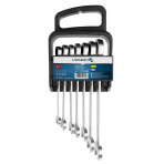Terkšlinių raktų komplektas Cr-V 7dalių / 10-19mm HOEGERT HT1R397 Terkšlinių raktų komplektas Cr-V 7dalių / 10-19mm HOEGERT HT1R397