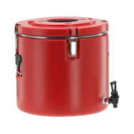 Termosas maisto transportavimui apvalus | su čiaupu | 30l (YG-09233) Termosas maisto transportavimui apvalus | su čiaupu | 30l (YG-09233)