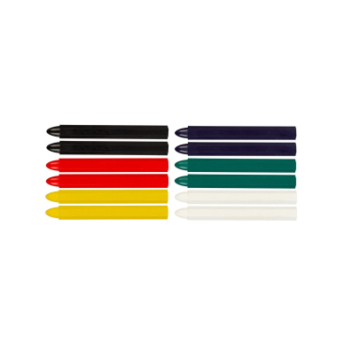 Techninė kreida žymėjimui, įvairių spalvų, 12 vnt. Techninė kreida žymėjimui, įvairių spalvų, 12 vnt.