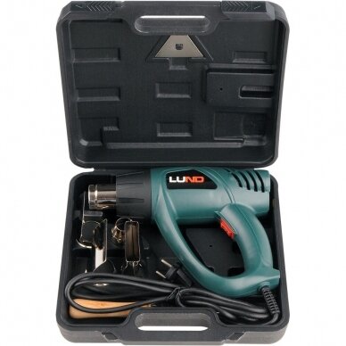 Techninis fenas - orpūtė Lund 79325, 2000W, su priedais 1 Techninis fenas - orpūtė Lund 79325, 2000W, su priedais 1