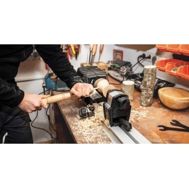 Tekinimo staklės DM600VARIO, Scheppach 1 Tekinimo staklės DM600VARIO, Scheppach 1