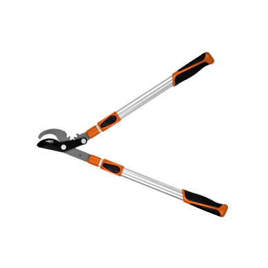 Teleskopinės apeinamųjų šakų genėjimo žirklės 665 mm, diapazonas iki 42 mm, pavara, didinanti spaudimo jėgą 40 %. 8 Teleskopinės apeinamųjų šakų genėjimo žirklės 665 mm, diapazonas iki 42 mm, pavara, didinanti spaudimo jėgą 40 %. 8