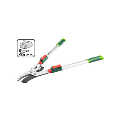 Teleskopininis sekatorius 670 mm, kirpimo diametras 45 mm, 6 Teleskopininis sekatorius 670 mm, kirpimo diametras 45 mm, 6