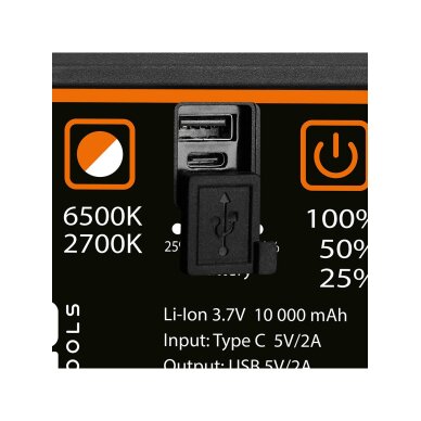 Teleskopinis reflektorius 3000lm 6 Teleskopinis reflektorius 3000lm 6