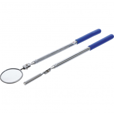 Magnetinio griebtuvo ir veidrodžio rinkinys BGS-technic, 2 vnt. 1 Magnetinio griebtuvo ir veidrodžio rinkinys BGS-technic, 2 vnt. 1