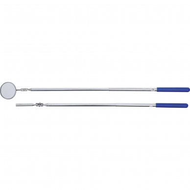 Magnetinio griebtuvo ir veidrodžio rinkinys BGS-technic, 2 vnt. 2 Magnetinio griebtuvo ir veidrodžio rinkinys BGS-technic, 2 vnt. 2