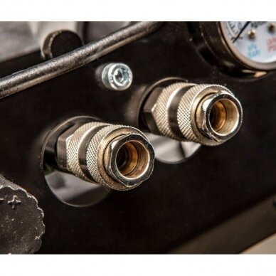 Tepalinis kompresorius vertikalus Neo 12K010, 40L 2 Tepalinis kompresorius vertikalus Neo 12K010, 40L 2