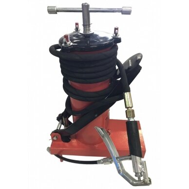 Tepimo pompa | kojinė 3L + 4 m žarna (GP03F) Tepimo pompa | kojinė 3L + 4 m žarna (GP03F)