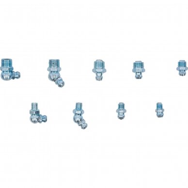 Tepimo taškų asortimentas | metriniai / coliniai dydžiai | 70 vnt. (8065-1) 1 Tepimo taškų asortimentas | metriniai / coliniai dydžiai | 70 vnt. (8065-1) 1