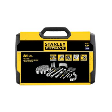 Terkšlės ir galvičių komplektas 81 vnt  1/2 1/4 5 Terkšlės ir galvičių komplektas 81 vnt  1/2 1/4 5