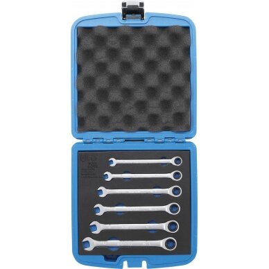 Terkšlinių raktų rinkinys | 8 - 13 mm | 6 vnt. (6502) Terkšlinių raktų rinkinys | 8 - 13 mm | 6 vnt. (6502)