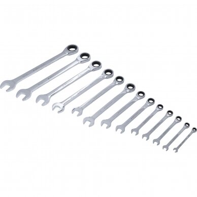 Terkšlinių raktų rinkinys | 8-32 mm | 13 vnt. (30006) 2 Terkšlinių raktų rinkinys | 8-32 mm | 13 vnt. (30006) 2