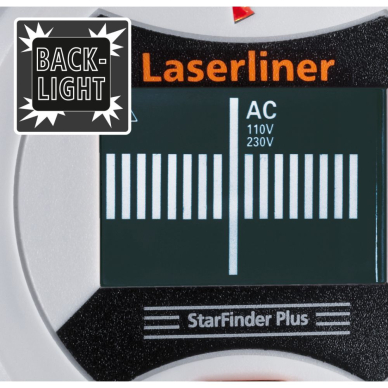 Testeris Laserliner StarFinder Plus 080.972E 4 Testeris Laserliner StarFinder Plus 080.972E 4