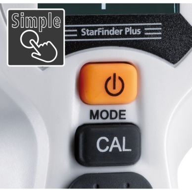 Testeris Laserliner StarFinder Plus 080.972E 2 Testeris Laserliner StarFinder Plus 080.972E 2