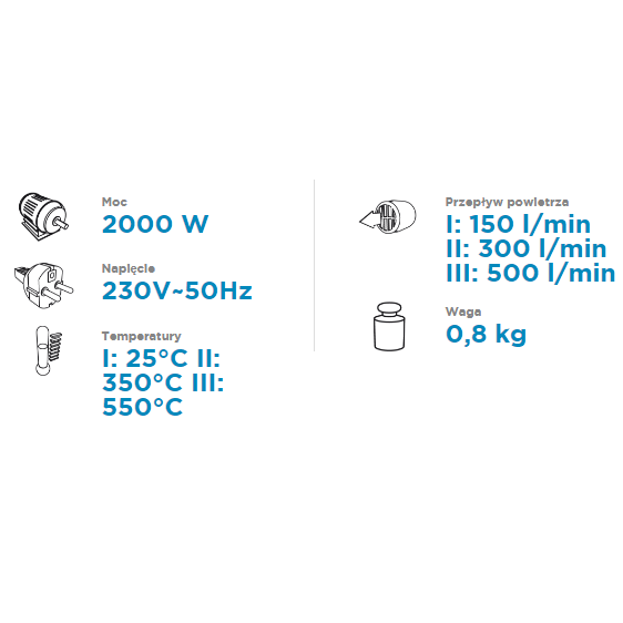 Techninis Fenas Graphite 59G522, 2000 W 1 Techninis Fenas Graphite 59G522, 2000 W 1