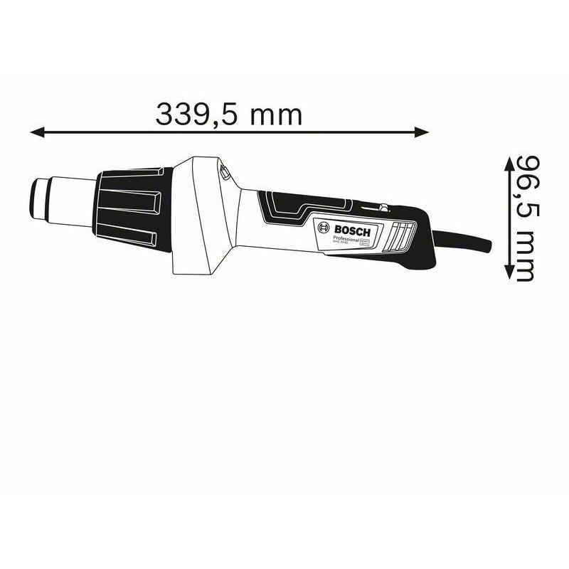 Techninis fenas Bosch GHG 20-60 Professional 1 Techninis fenas Bosch GHG 20-60 Professional 1