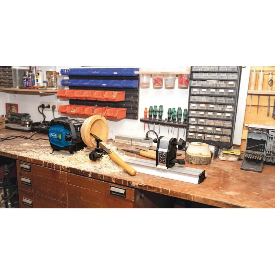 Tekinimo staklės DM600VARIO, Scheppach 10