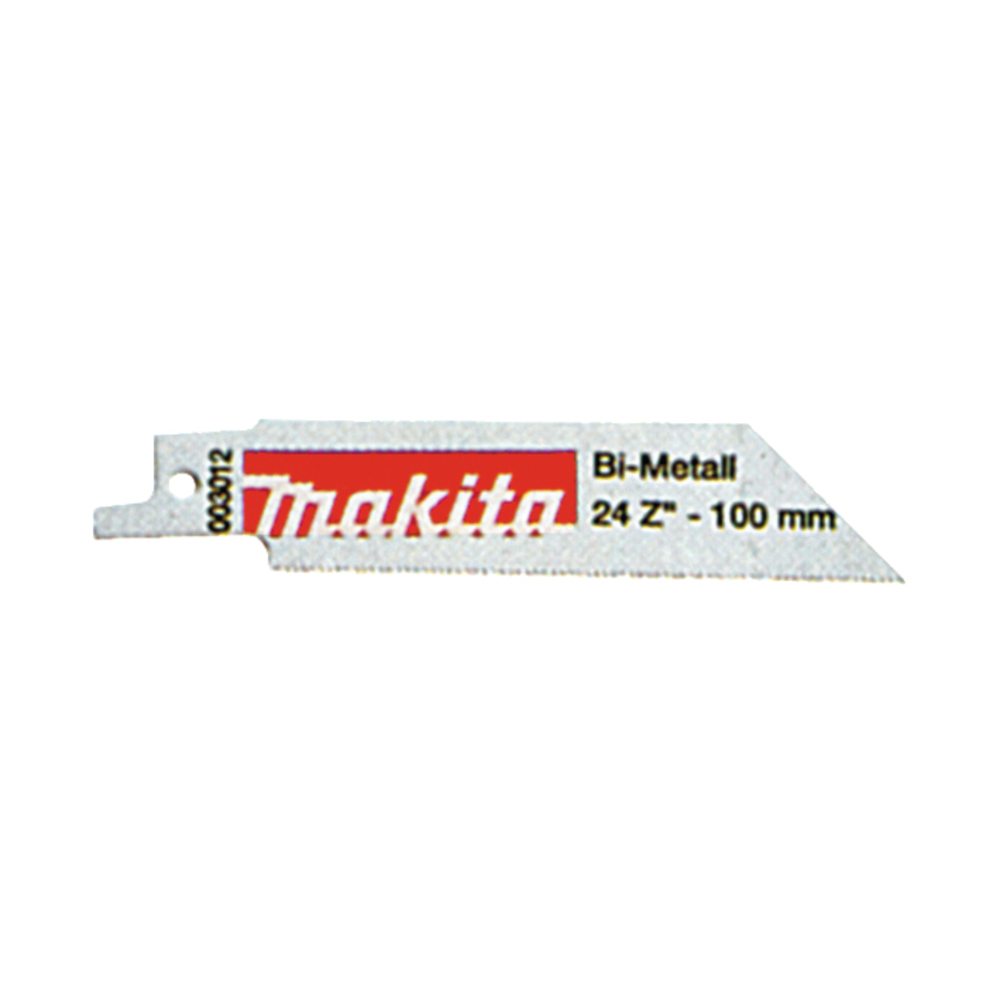 Tiesinio pjūklo pjūkleliai Makita P-04896, 100X0.9MM (24TPI), 5 vnt., metalui Tiesinio pjūklo pjūkleliai Makita P-04896, 100X0.9MM (24TPI), 5 vnt., metalui