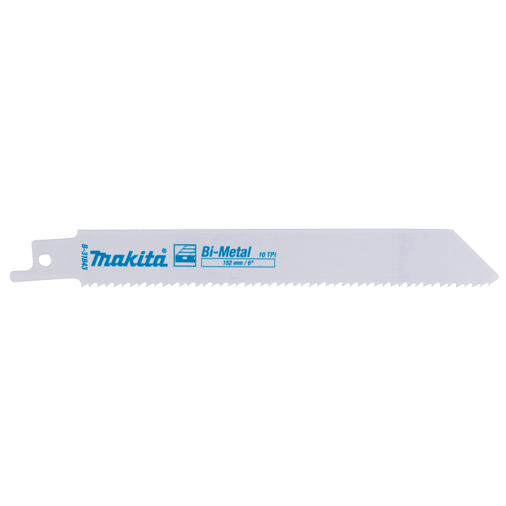 Tiesinio pjūklo pjūkleliai Makita B-31843-2, BIM 152x0,9mm, (10tpi), 2 vnt.
