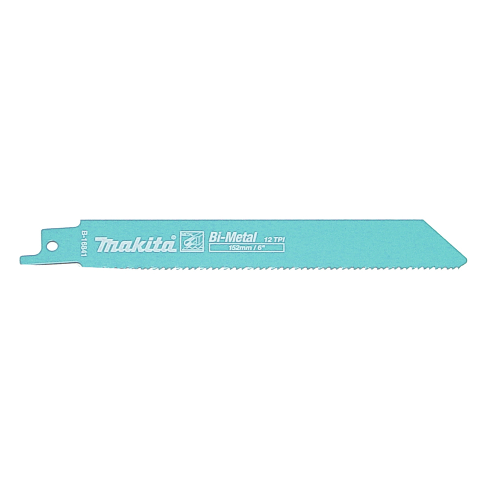 Tiesinio pjūklo pjūkleliai Makita B-16841, BIM 152x0,9mm (14tpi), 5 vnt., metalui