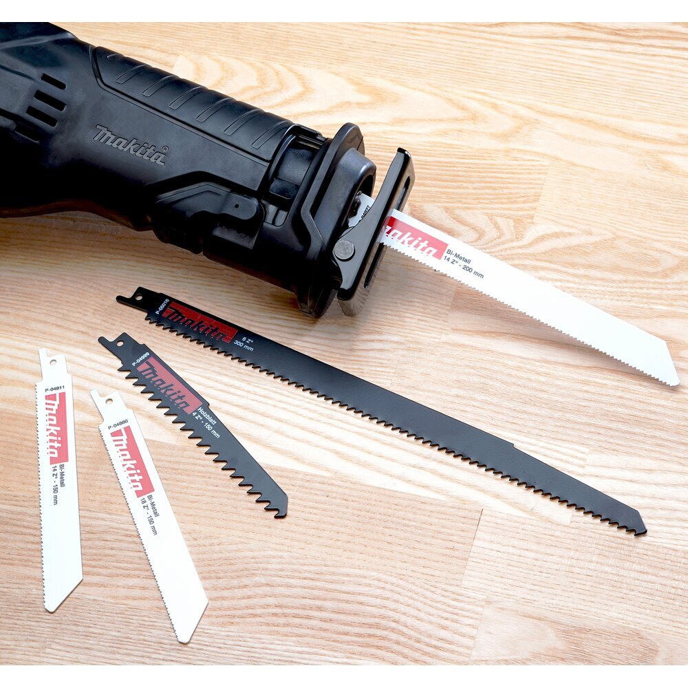 Tiesinio pjūklo pjūkleliai Makita P-83945, 5 vnt. 1