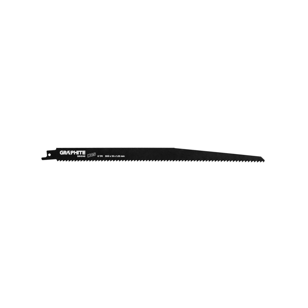 Tiesinio pjūklo gėlęžtės , HCS, 300 x 19 x 1.25 mm, 6TPI, rinkinys, 2 vnt. 1 Tiesinio pjūklo gėlęžtės , HCS, 300 x 19 x 1.25 mm, 6TPI, rinkinys, 2 vnt. 1