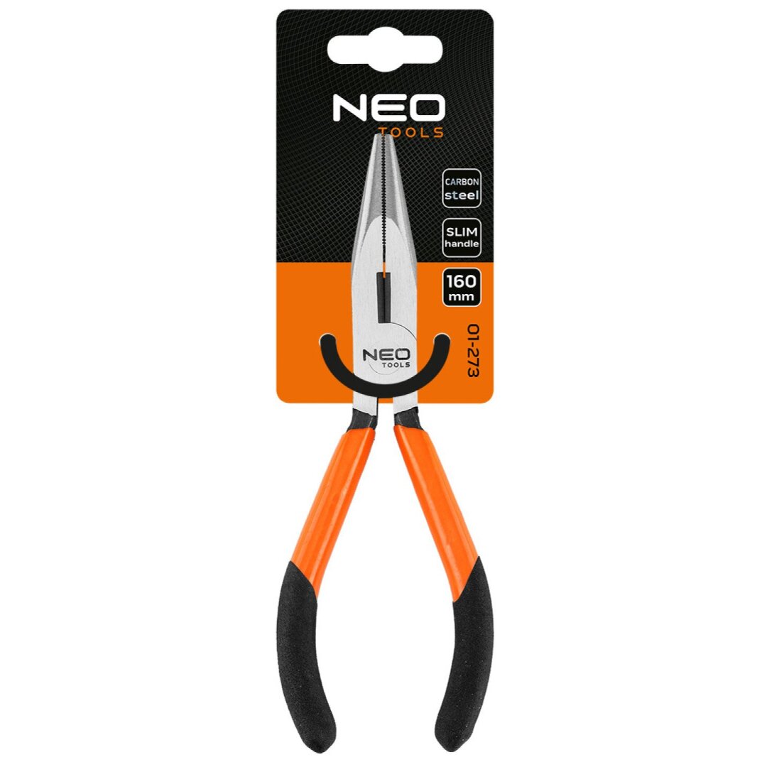 Tiesios pailgos replės 160 mm 1 Tiesios pailgos replės 160 mm 1