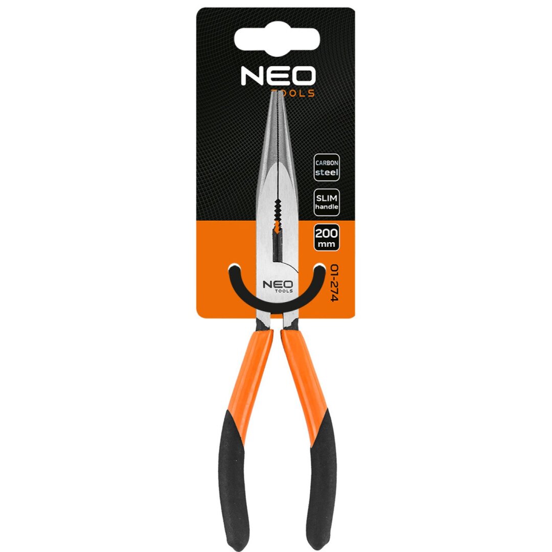 Tiesios pailgos replės 200 mm 1 Tiesios pailgos replės 200 mm 1