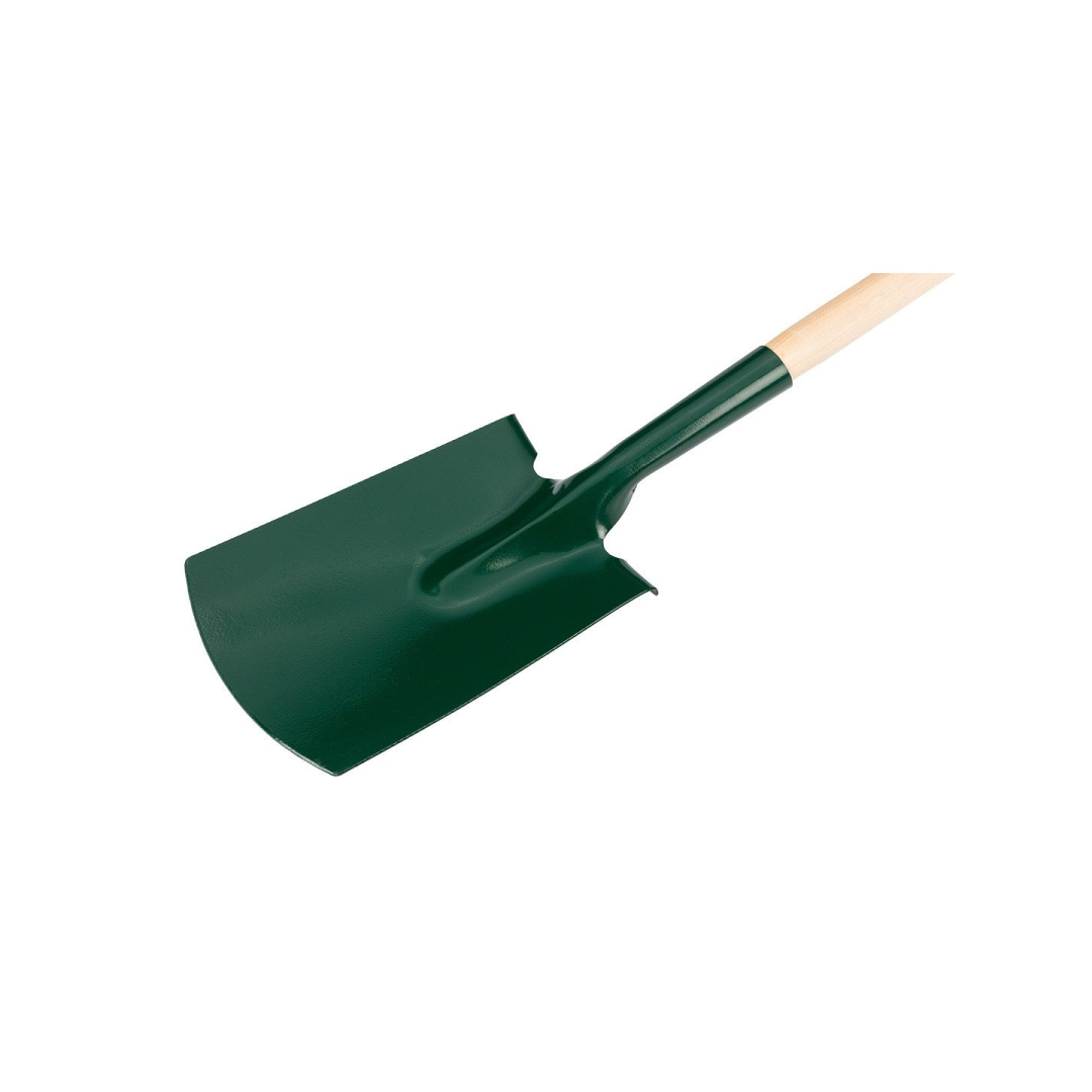 Tiesus kastuvas, medinė rankena, "T" formos rankena, amerikietiškas 4