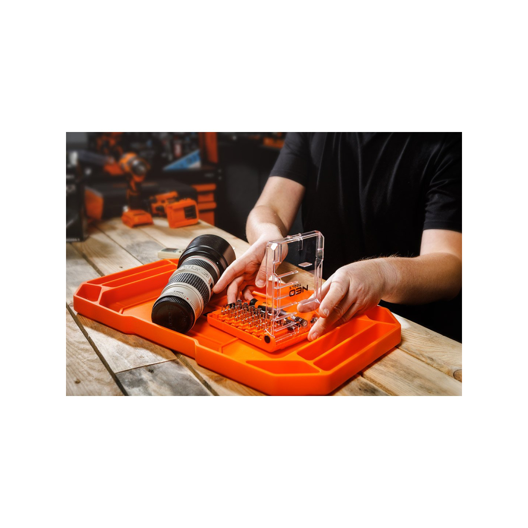 Tikslūs atsuktuvas su rankena 45 vnt. 1