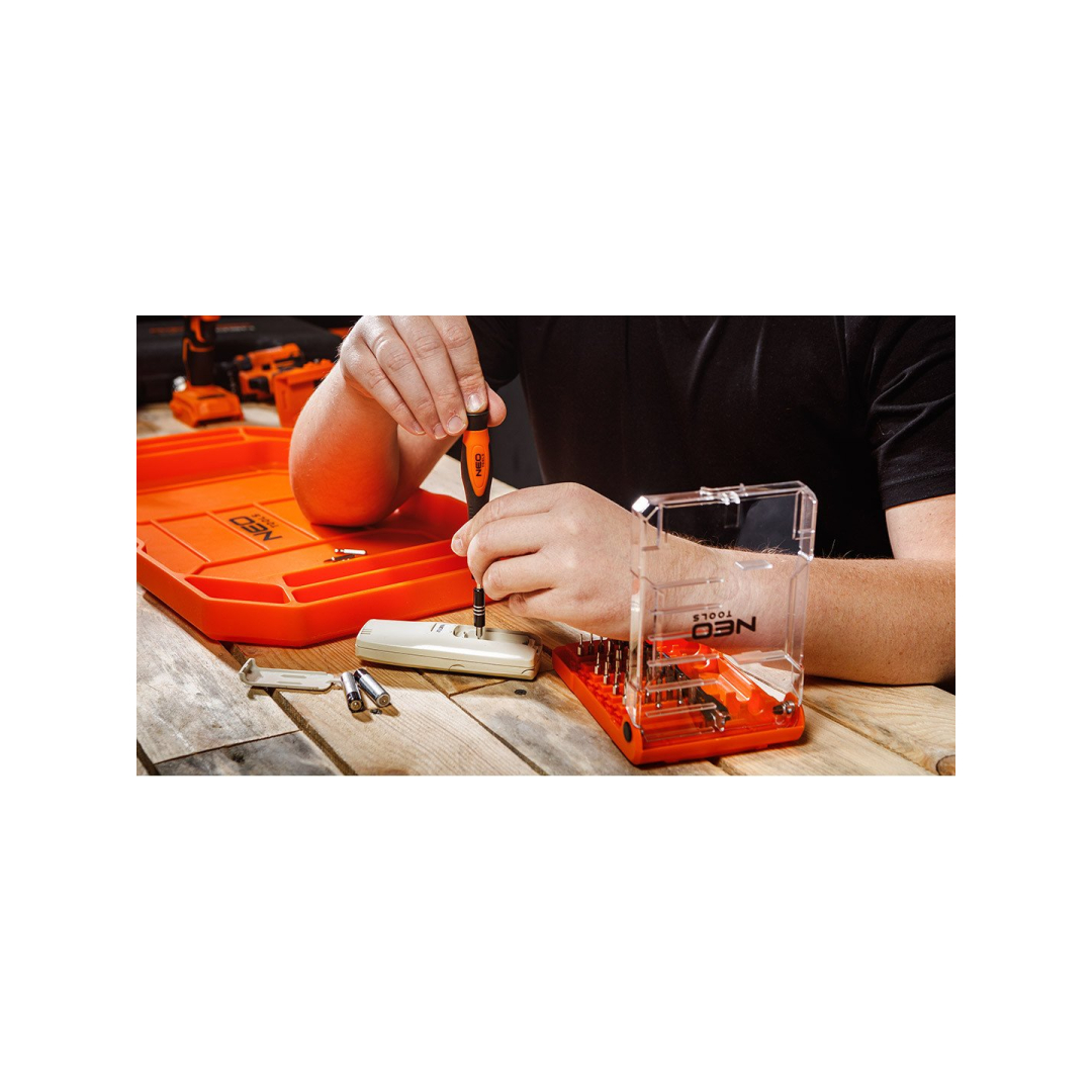 Tikslūs atsuktuvas su rankena 45 vnt. 4