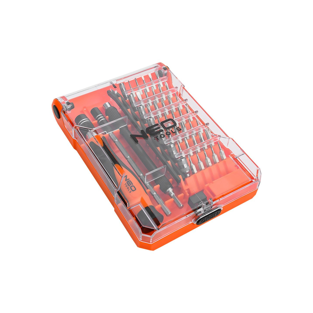 Tikslūs atsuktuvas su rankena 45 vnt. 7