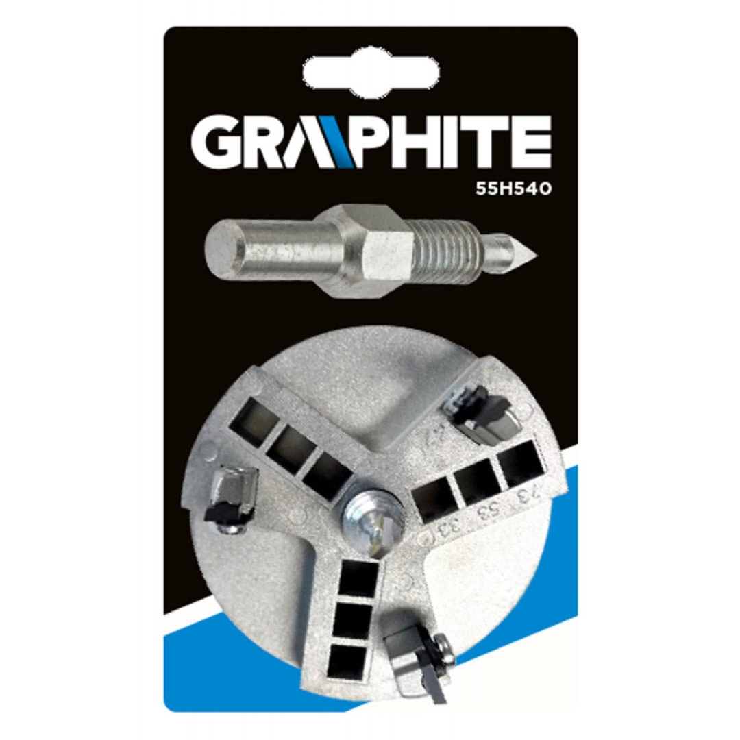Tile hole cutter, four sizes 33, 53, 67, 73 mm 1