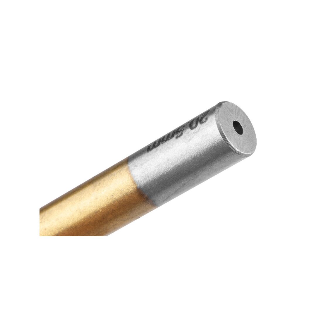 TiN stalviršio grąžtai, 6,3–20,5 mm, rinkinys 6 vnt. 5 TiN stalviršio grąžtai, 6,3–20,5 mm, rinkinys 6 vnt. 5