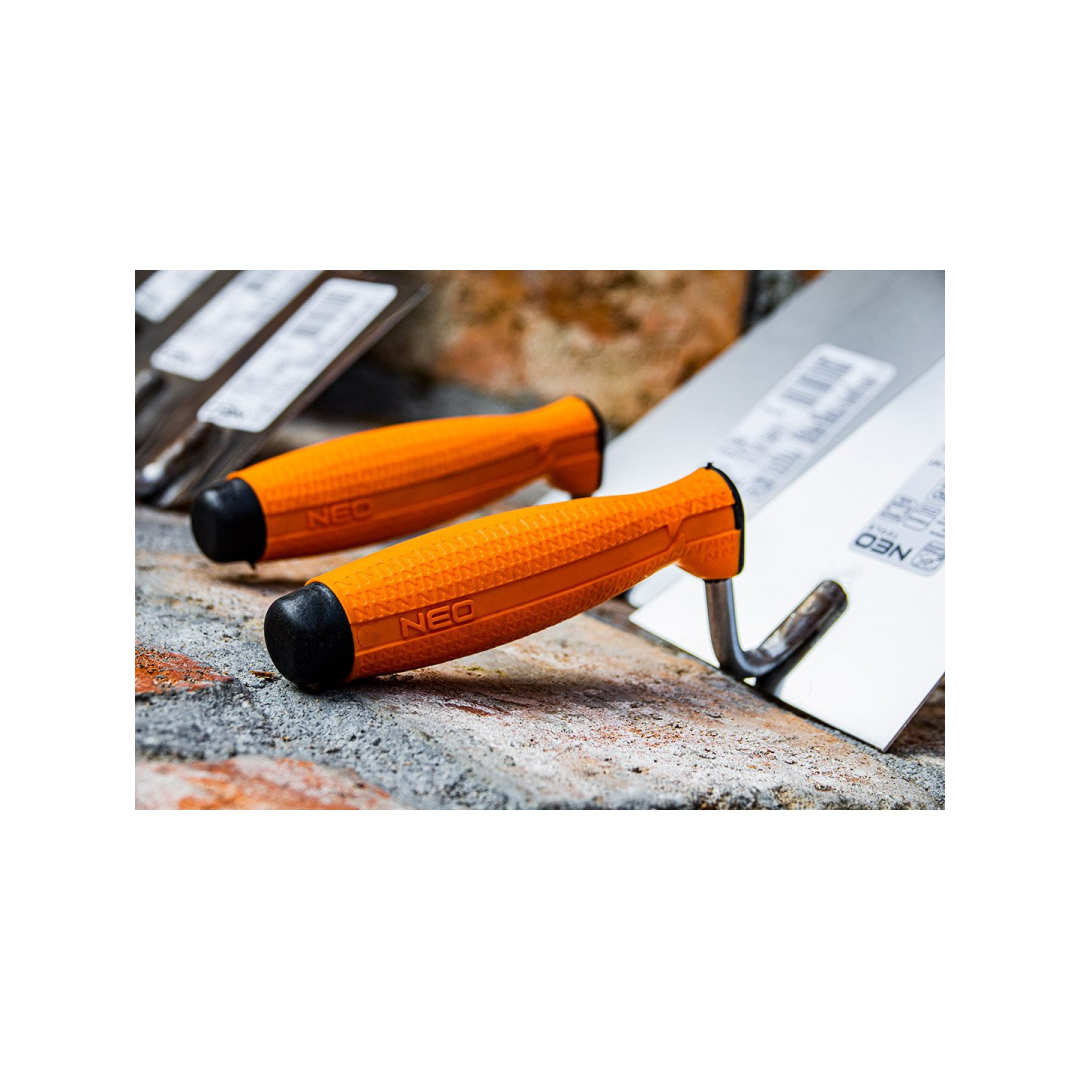 Tinko kraštinė mentele - trapecinė, 180 mm, bi-material handle 4