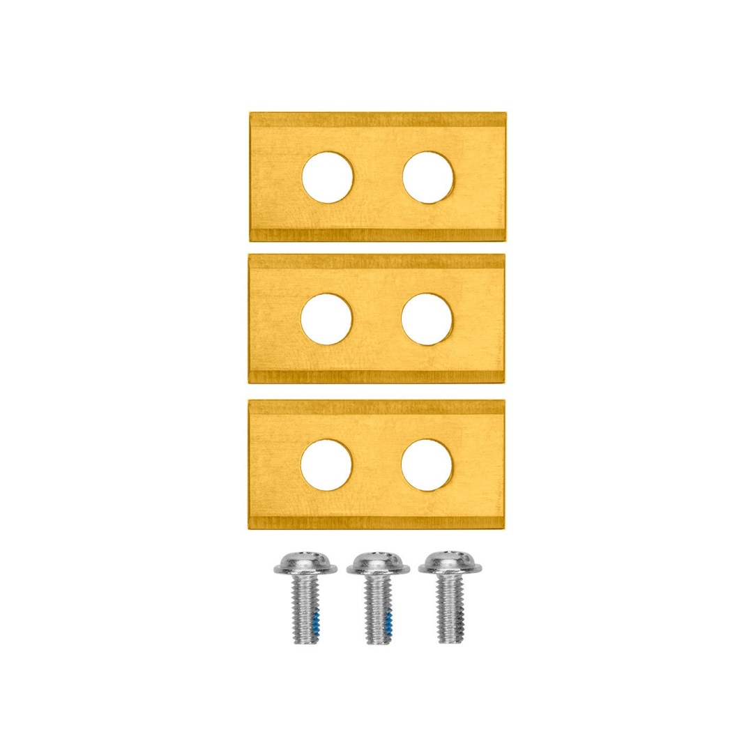 Titanu dengtų peilių rinkinys robotui vejapjovei NEO 04-621 3 vnt. Titanu dengtų peilių rinkinys robotui vejapjovei NEO 04-621 3 vnt.