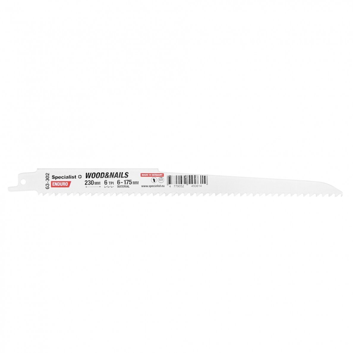 Ties. pj. „Specialist+" med. su vin. 230 mm 6TPI