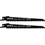 Tiesinio pjūklo geležtės Yato YT-33921, 150mm, 2vnt