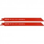 Tiesinio pjūklo geležtės Yato YT-33933, 225mm, 2vnt