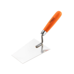 Tinko kraštinė mentele - trapecinė, 140 mm, medine rankena