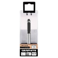 Tiesi medienos freza su guoliu, widia, 8 x 19 mm, kotas 8 mm
