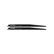 Tiesinio pjūklo gėlęžtės , HCS, 300 x 19 x 1.25 mm, 6TPI, rinkinys, 2 vnt.