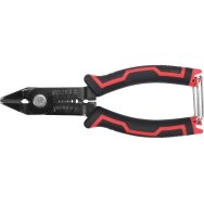 Tikslios šoninės replės | su vielos valymo funkcijomis | 160 mm (YT-19695)